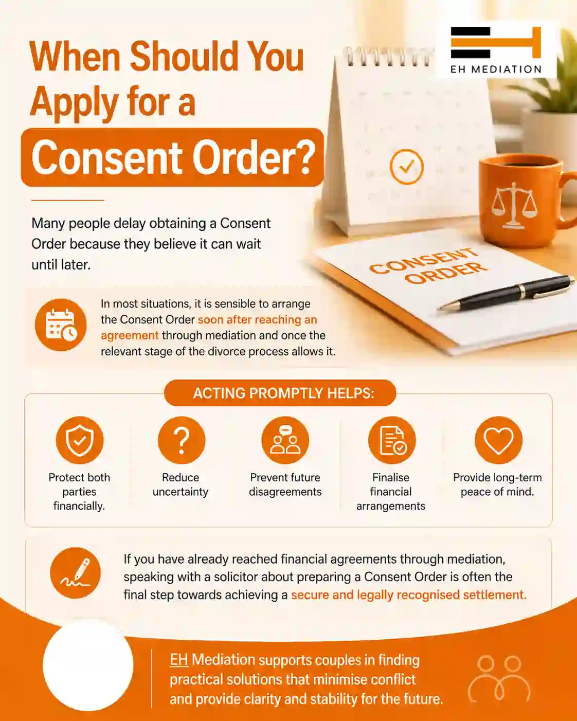 When Should You Apply for a Consent Order Matlock?